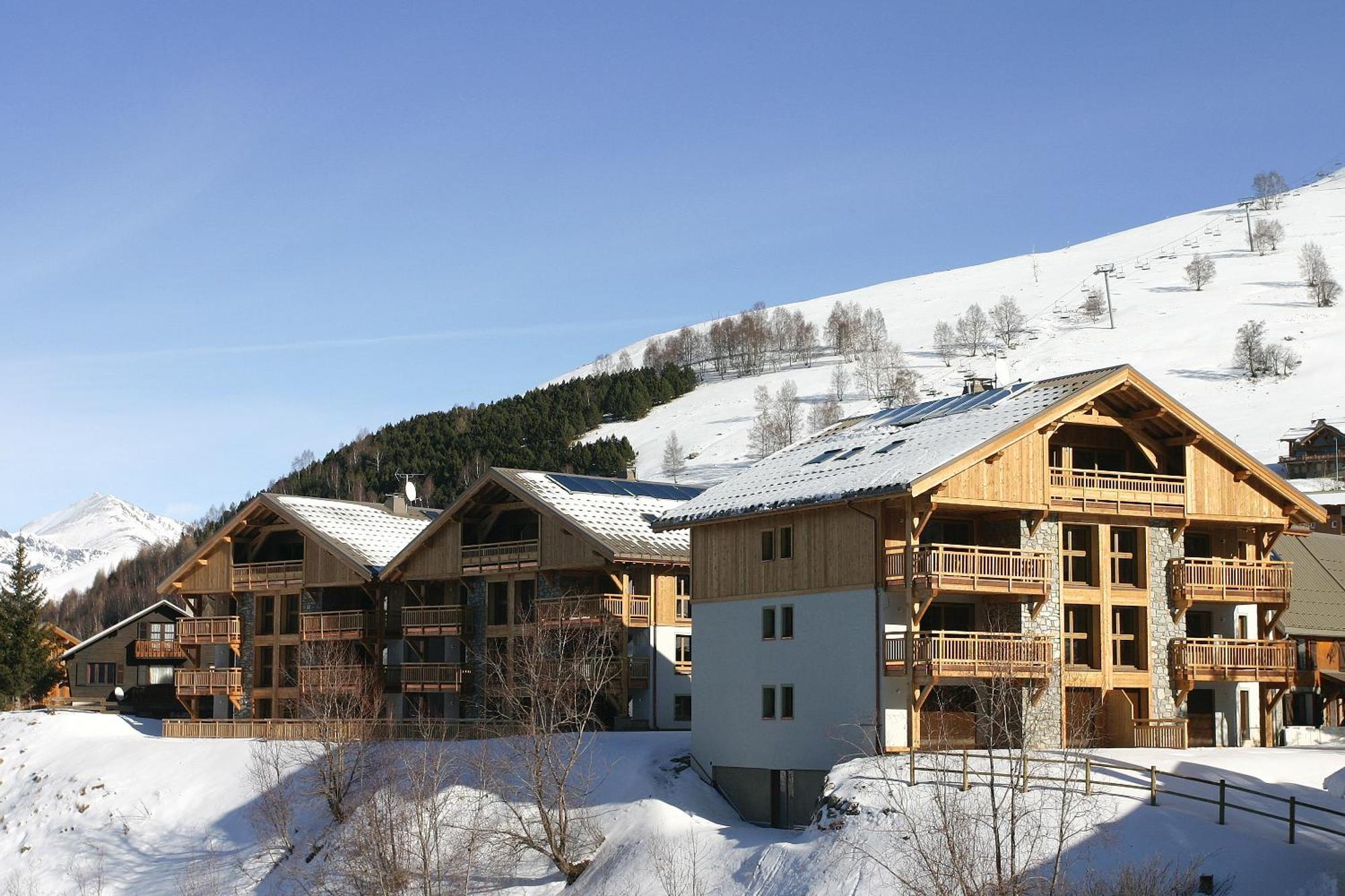 לס דה-אלפס Vacanceole - Residence Goleon -Val Ecrins מראה חיצוני תמונה