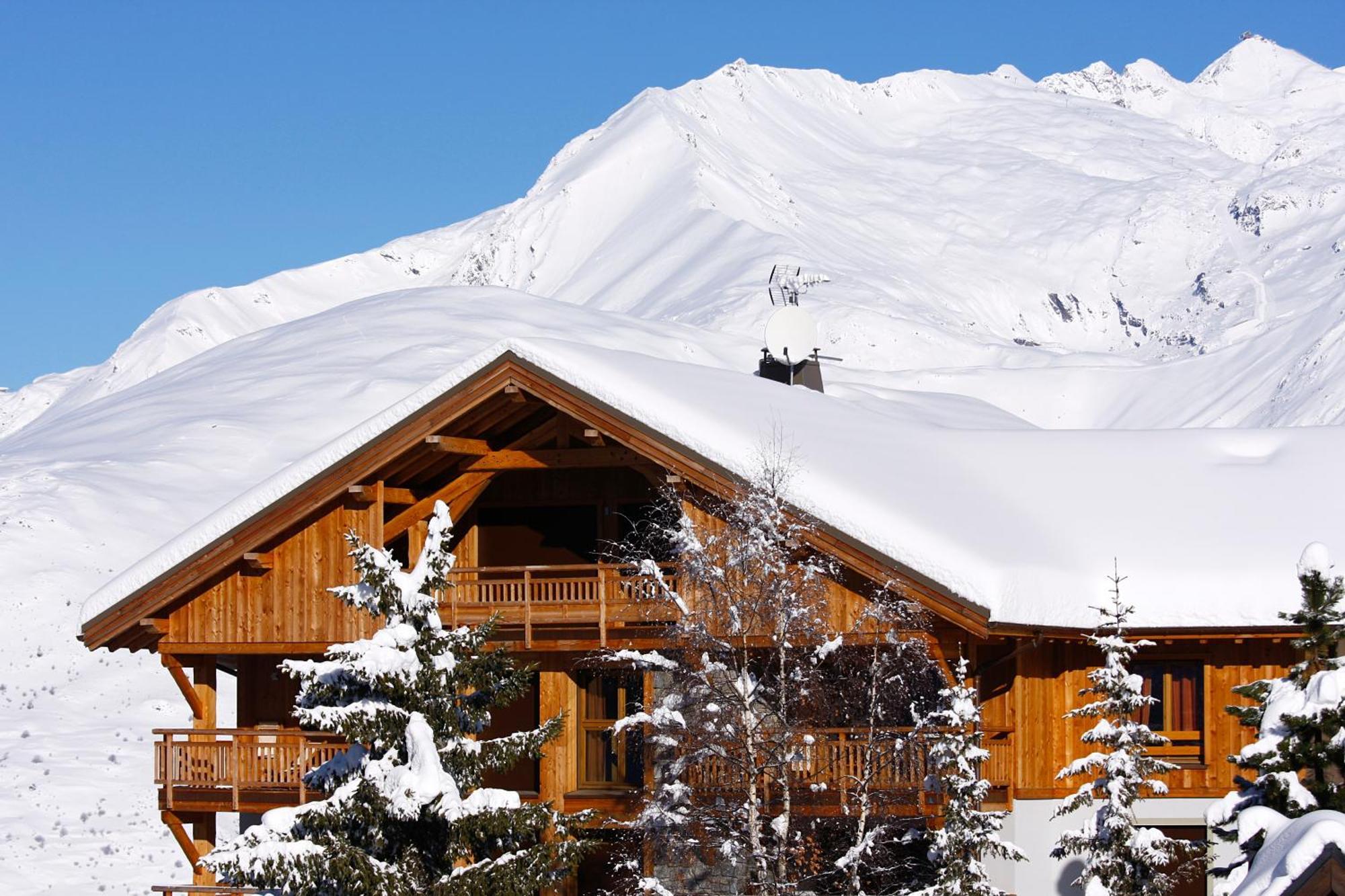 לס דה-אלפס Vacanceole - Residence Goleon -Val Ecrins מראה חיצוני תמונה